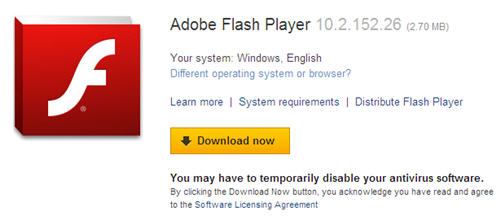 adobe flash player 10 mac